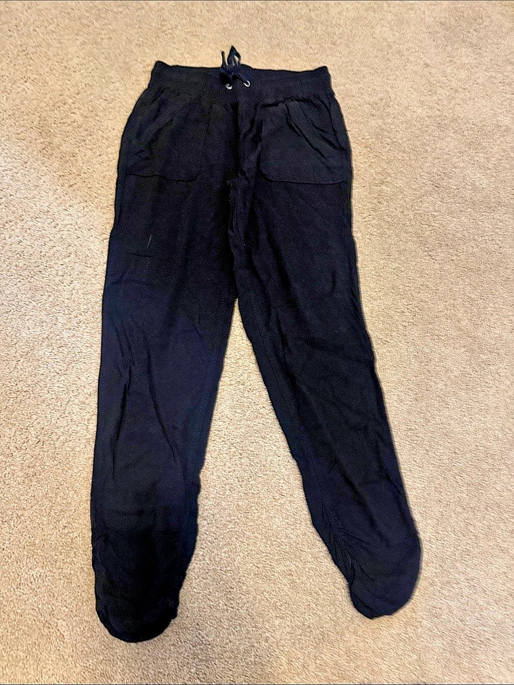 Rock & Republic Black Jogger Pants XS